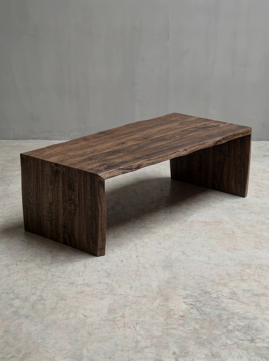 Coffee Table Corchete Madera